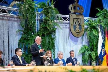Telde hace amigos en el 110 aniversario del Cabildo de Gran Canaria/TA.